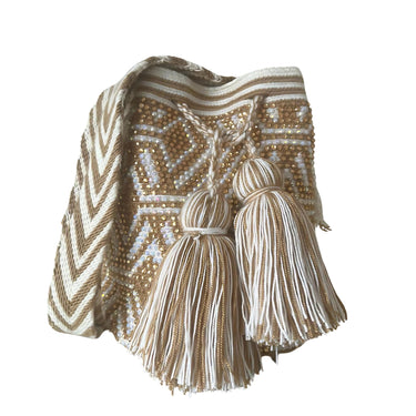 Authentic Mochila Wayuu with Rhinestones Ref: 001507